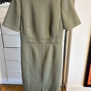 Ann Taylor Sage Green Midi Dress